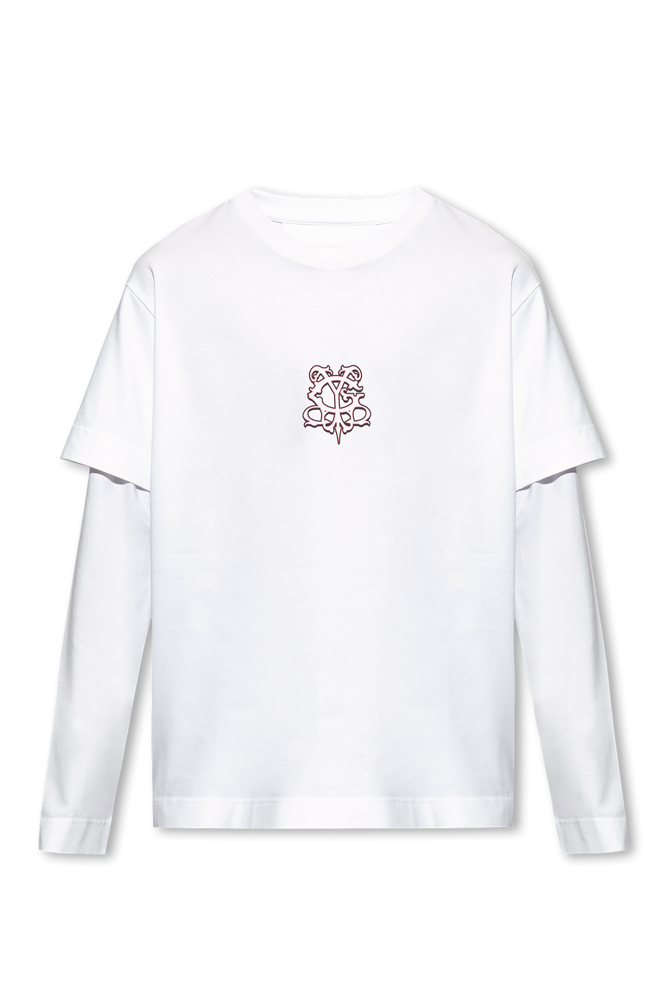 Tシャツ・カットソー GIVENCHY COTTON LONG-SLEEVED T-SHIRT Givenchy - Logo cotton jersey T-shirt Givenchy